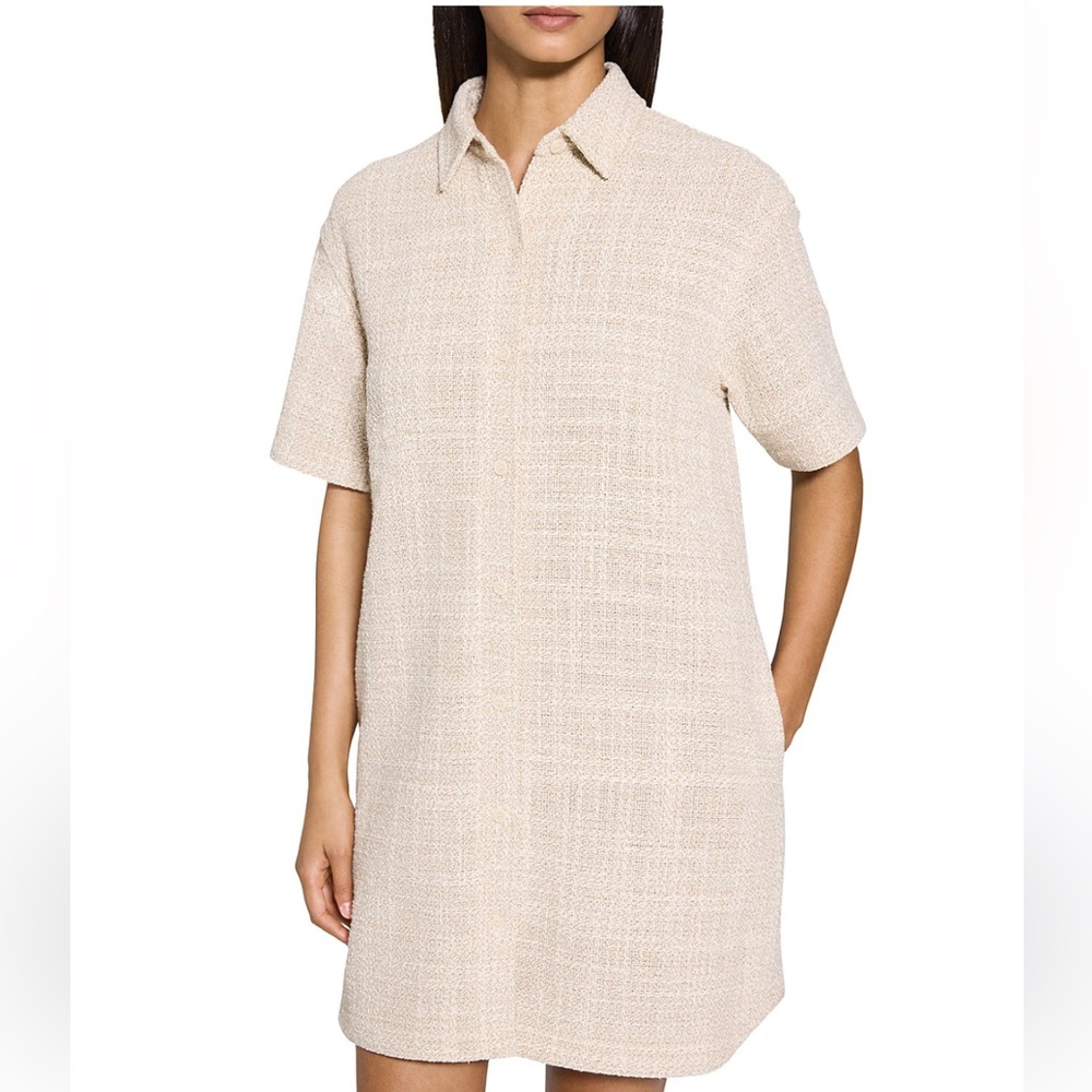 Theory Tweed Mini Dress